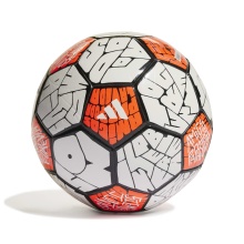 adidas Fussball - Trainingsball Messi Club weiss/orange - 1 Ball